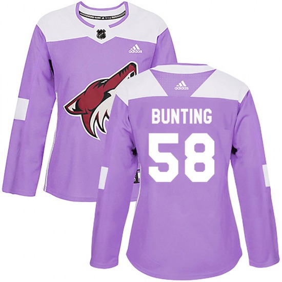 Women's Michael Bunting Arizona Coyotes Adidas Authentic ...